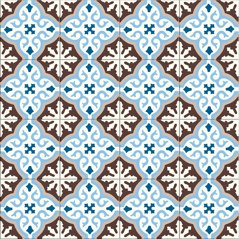Zementfliese No. M0082