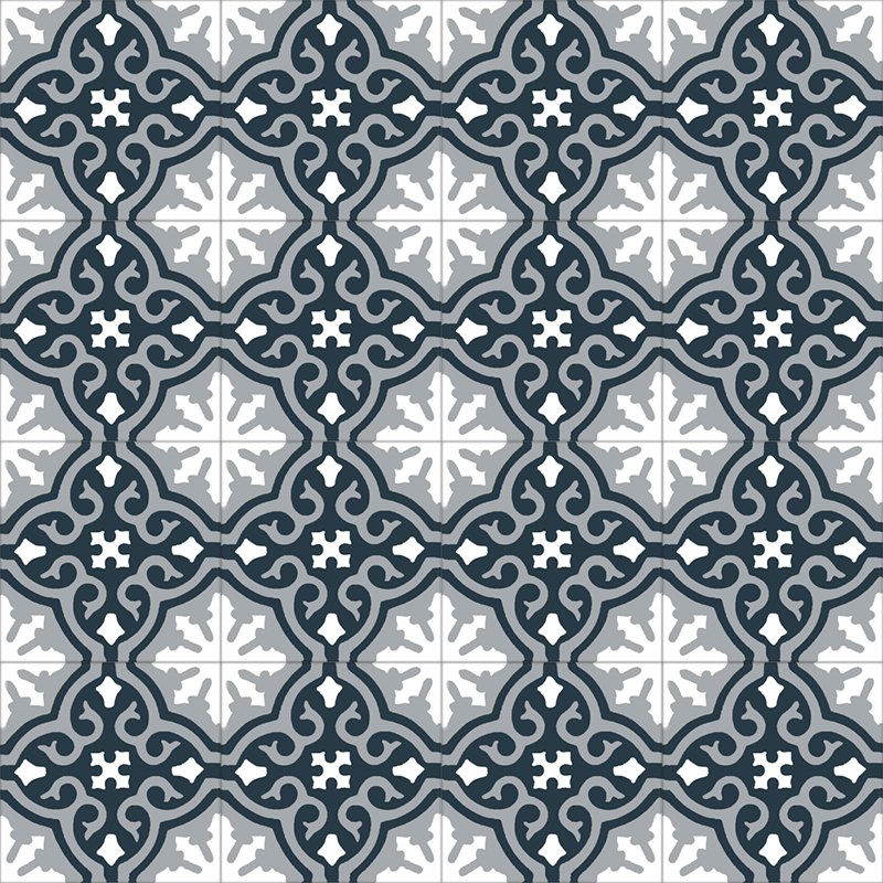 Zementfliese No. M0087