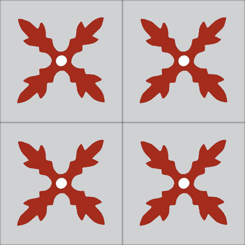 Zementfliese No. M0141