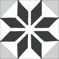Zementfliese No. M0390