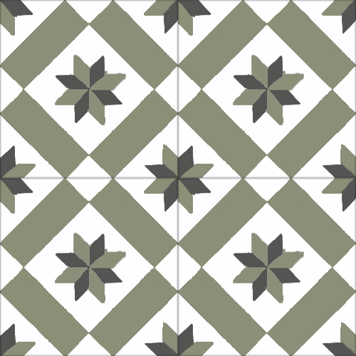 Zementfliese No. M0785