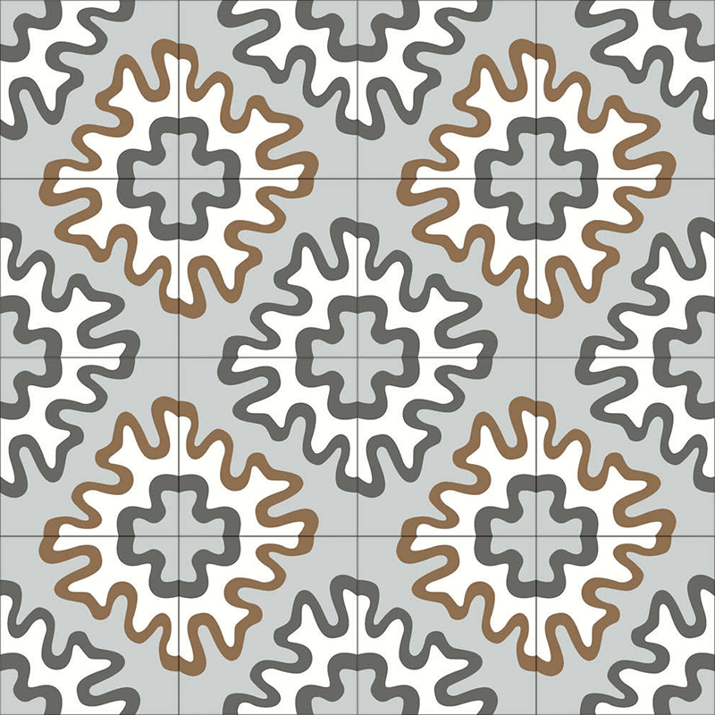 Zementfliese No. M1081