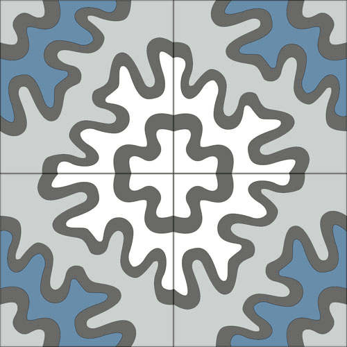 Zementfliese No. M1082
