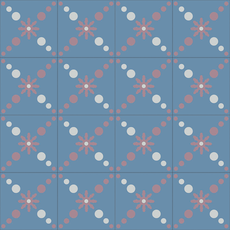 Zementfliese No. M1153