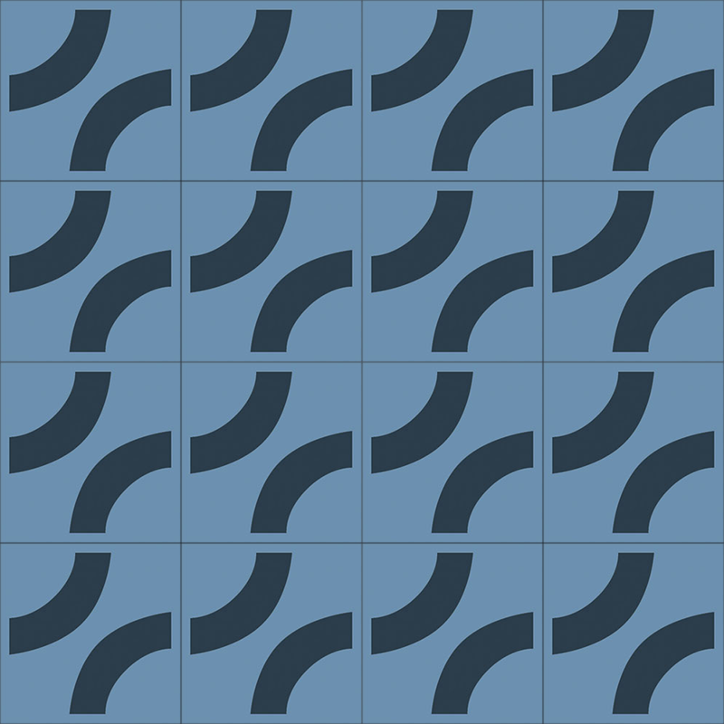 Zementfliese No. M1182