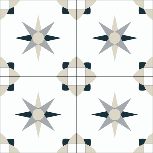 Zementfliese No. M1230
