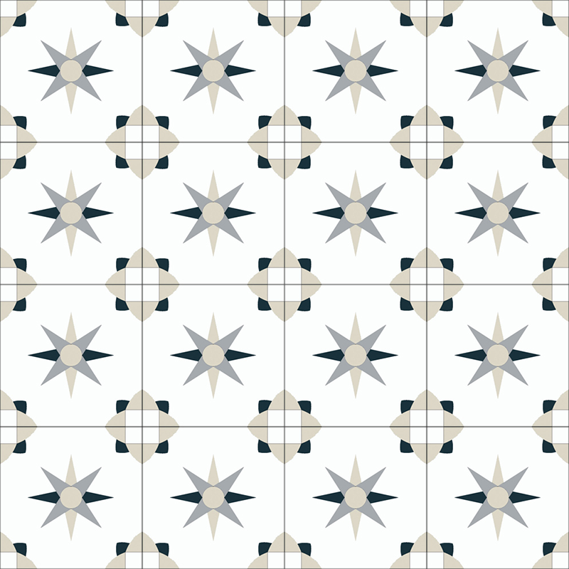 Zementfliese No. M1230