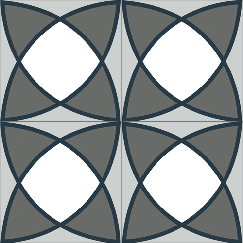 Zementfliese No. M1250