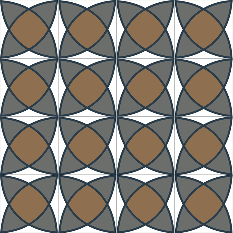Zementfliese No. M1251