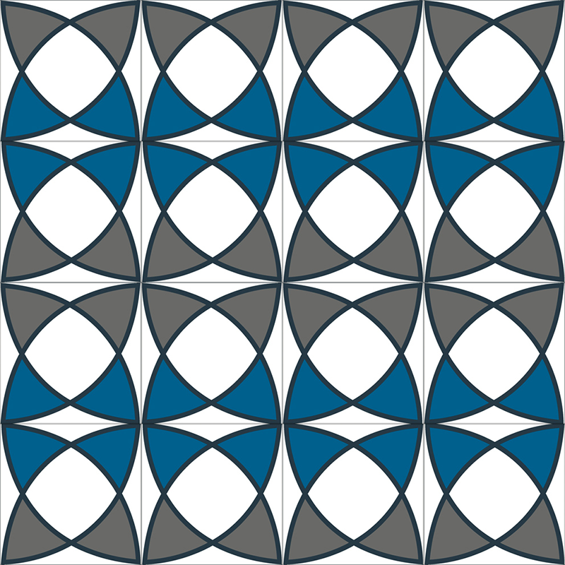 Zementfliese No. M1254