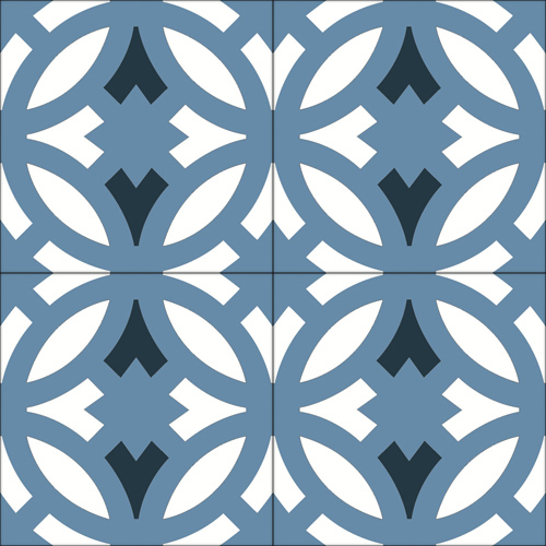 Zementfliese No. M1272