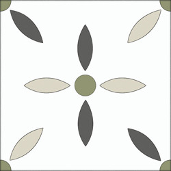 Zementfliese No. M1402