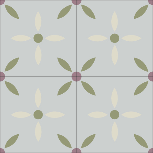 Zementfliese No. M1403