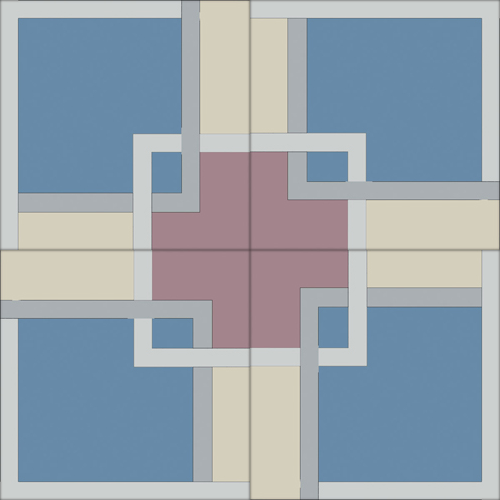 Zementfliese No. M1503