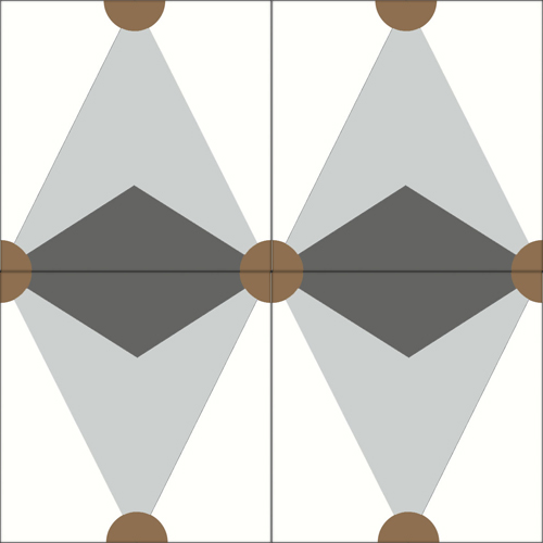 Zementfliese No. M1511