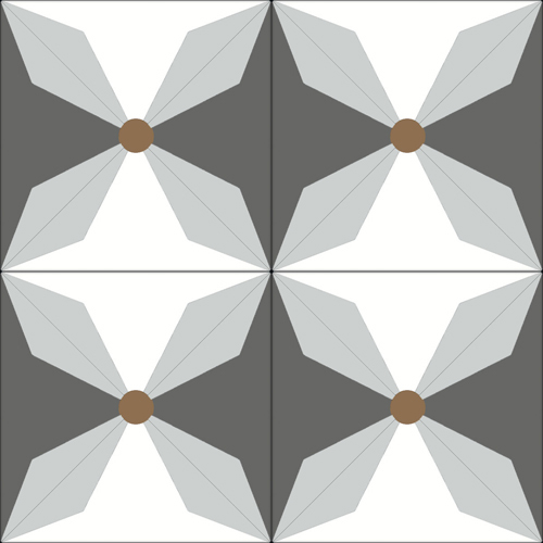 Zementfliese No. M1551
