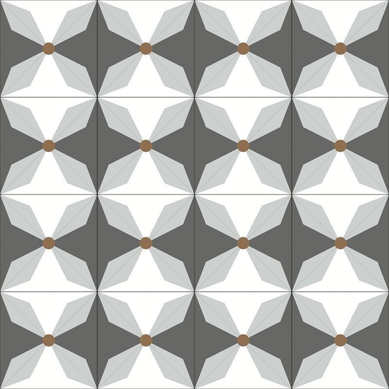 Zementfliese No. M1551
