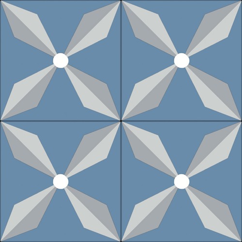 Zementfliese No. M1552