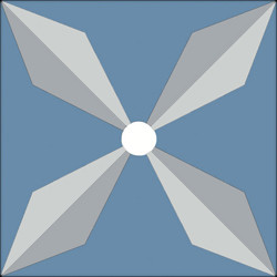 Zementfliese No. M1552