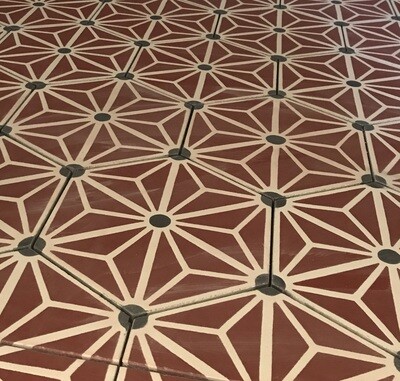 Klassisch hexagonal