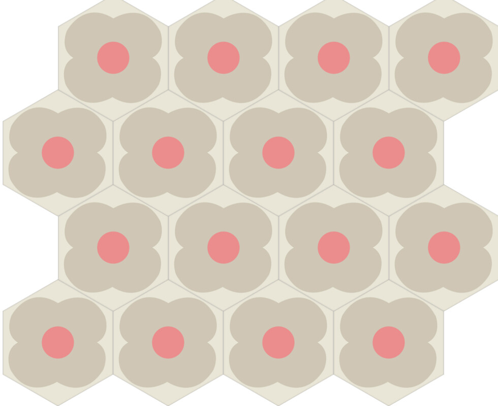 Zementfliese No. H20M0143