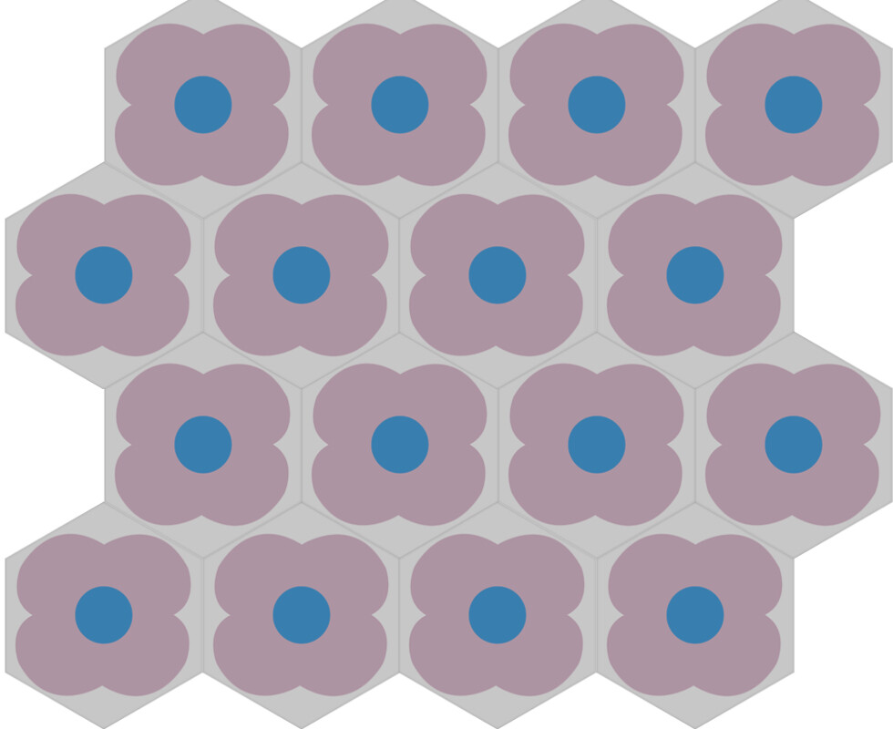 Zementfliese No. H20M0145