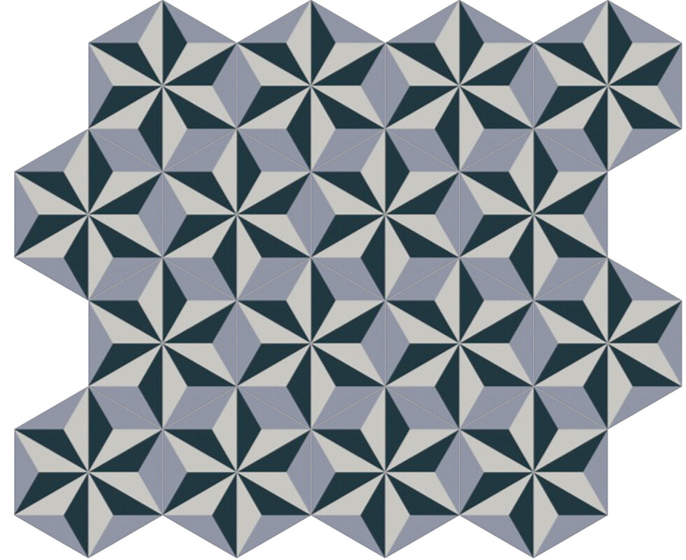 Zementfliese No. H20M081