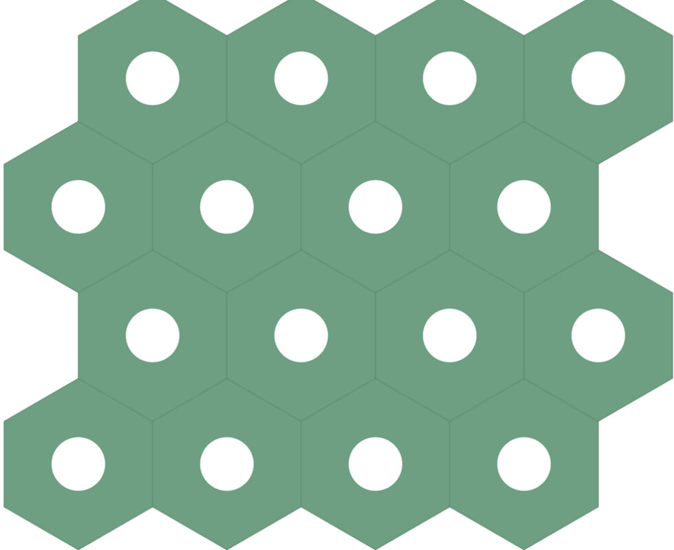 Zementfliese No. H20M0125