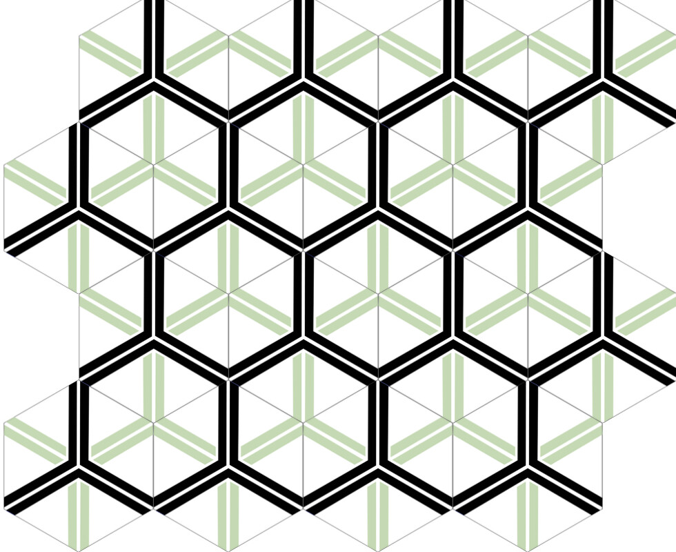 Zementfliese No. H20M0104
