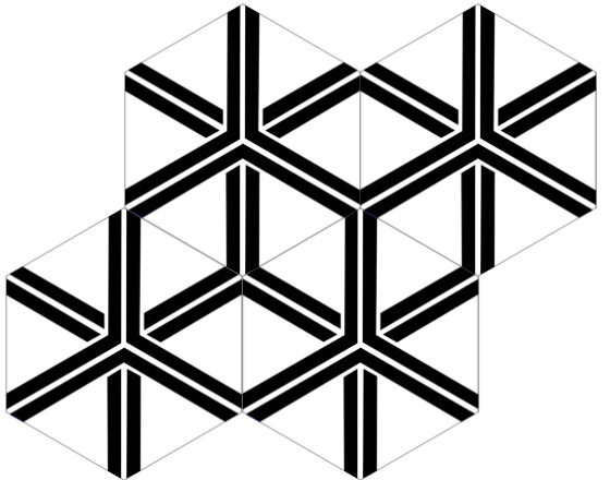 Zementfliese No. H20M0100