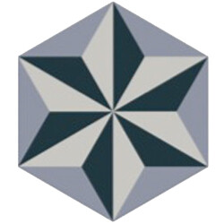 Zementfliese No. H20M081