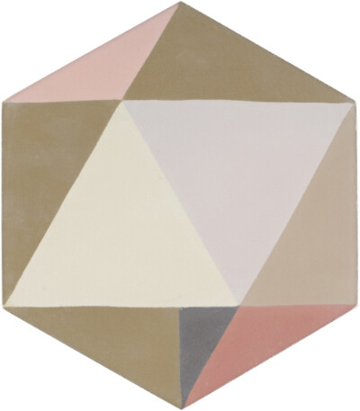 Zementfliese CREAM A