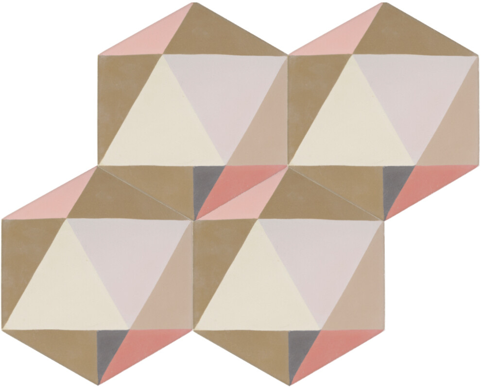 Zementfliese CREAM A