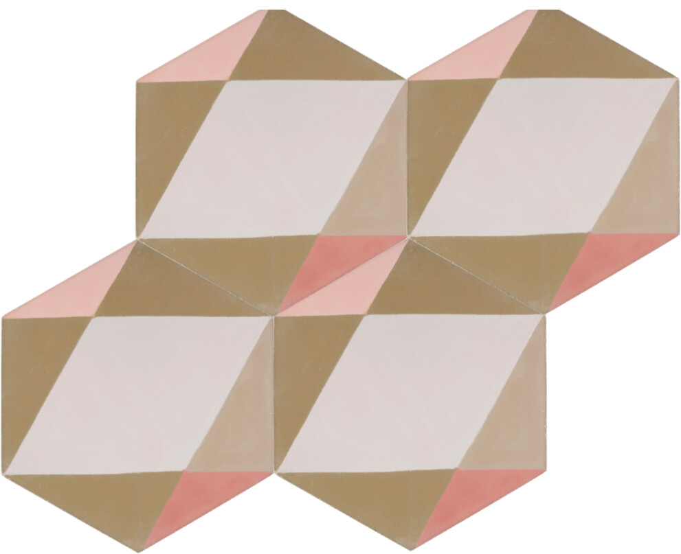 Zementfliese CREAM B