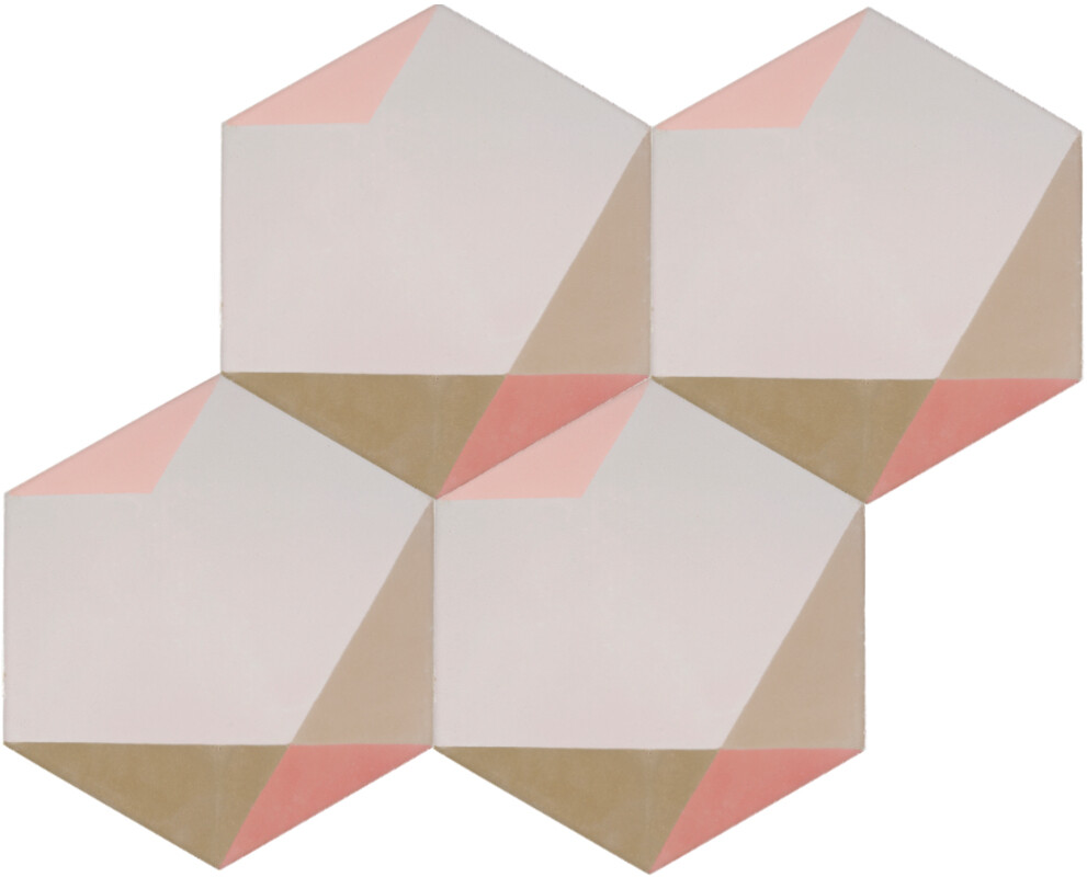 Zementfliese CREAM C
