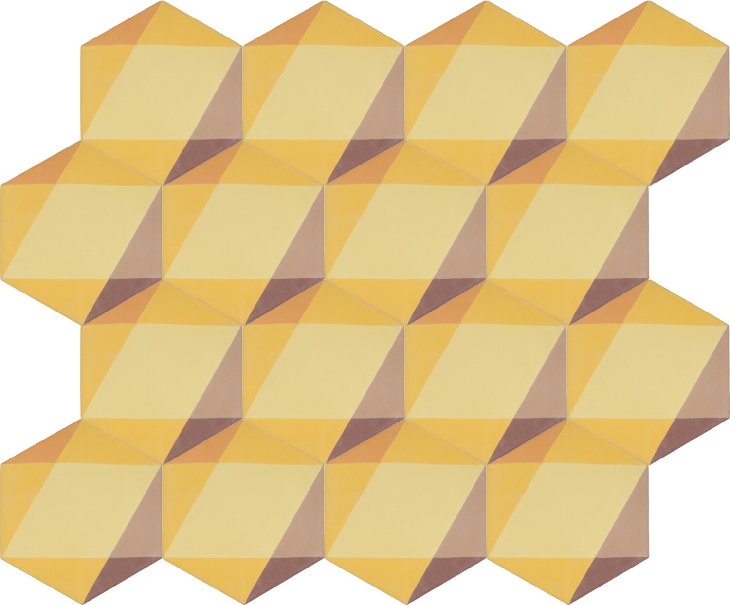 Zementfliese SUNNY B