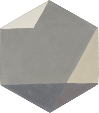 Zementfliese GREY C