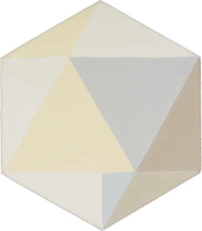 Zementfliese WHITE A