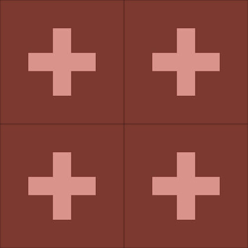 Zementfliese No. MPFPLUS03
