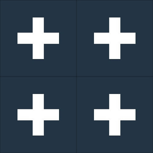 Zementfliese No. MPFPLUS02