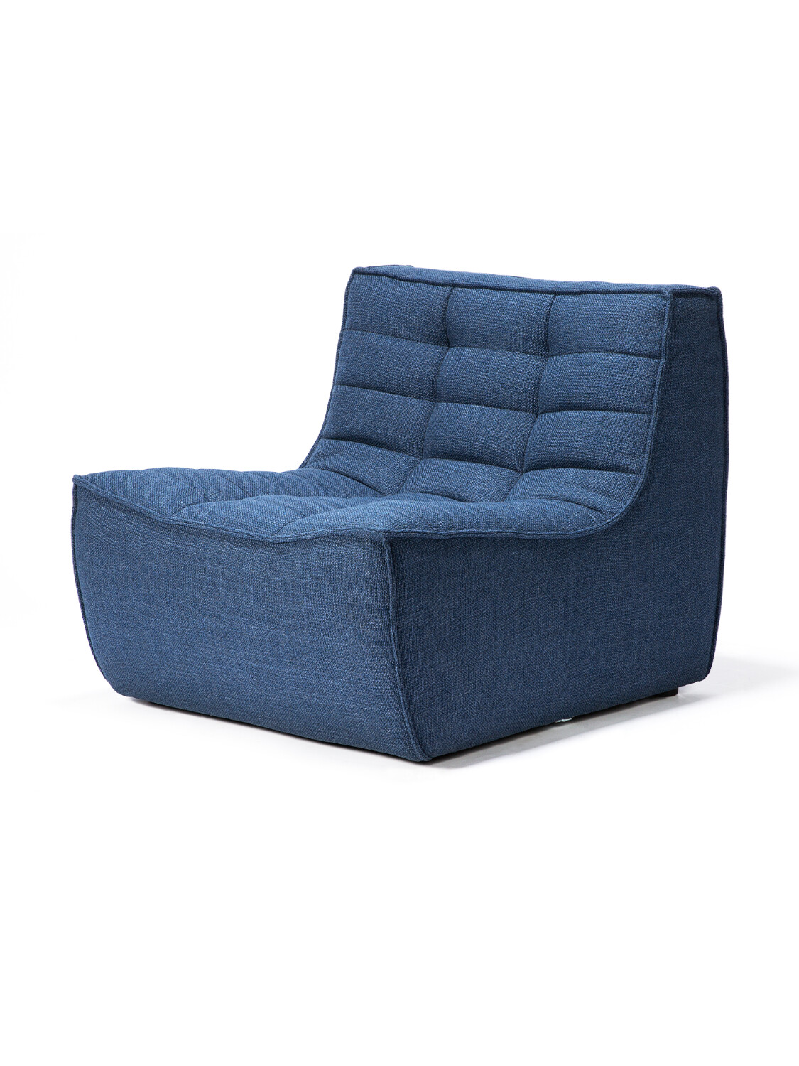 Ethnicraft - N701 Sofa - 1 Sitzer,  Blau