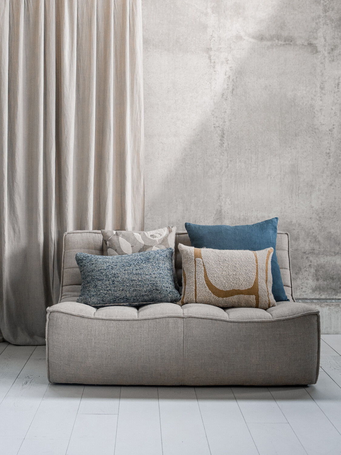 Ethnicraft - N701 Sofa - 2 Sitzer, Beige