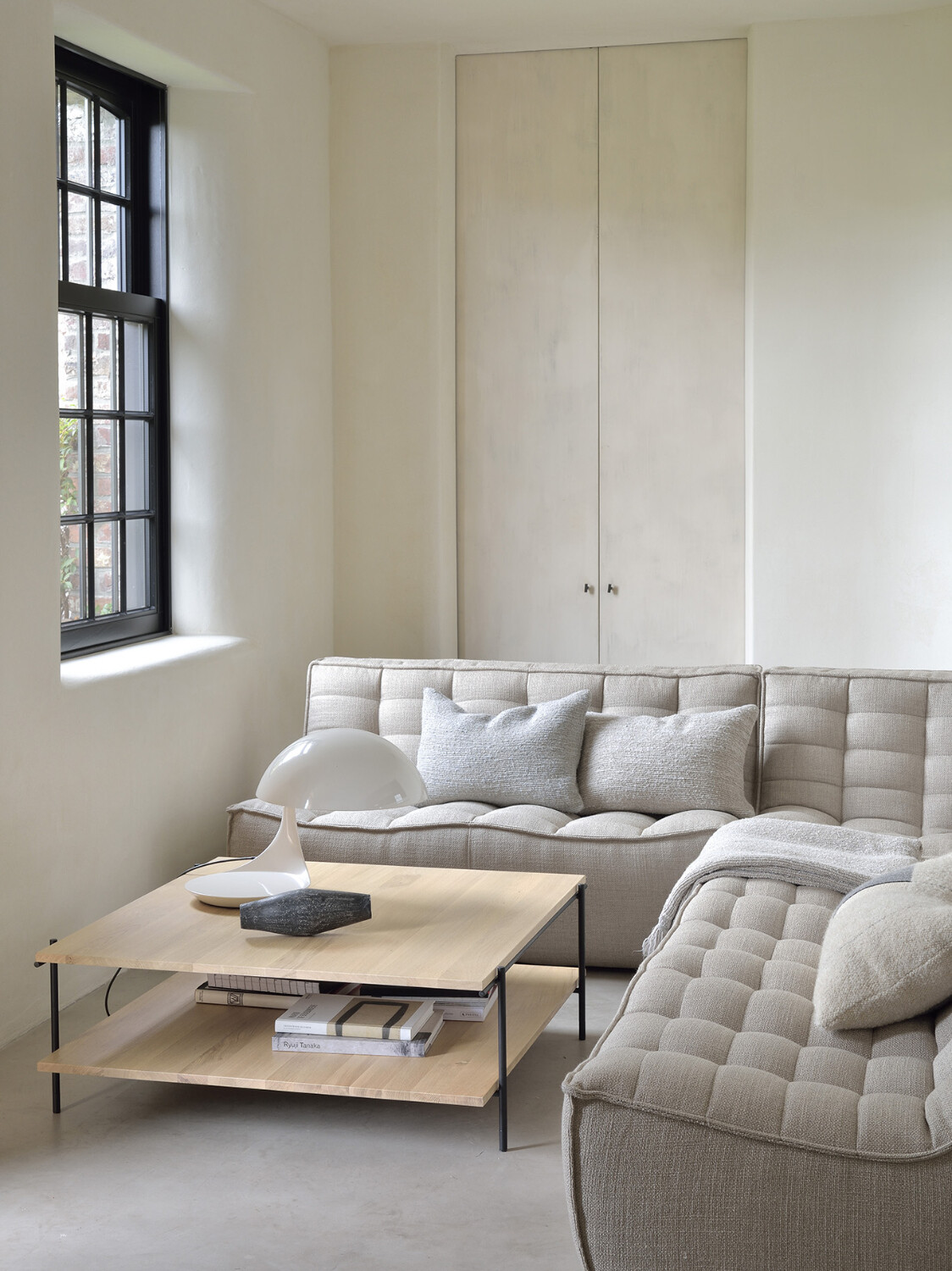 Ethnicraft - N701 Sofa - 2 Sitzer, Beige