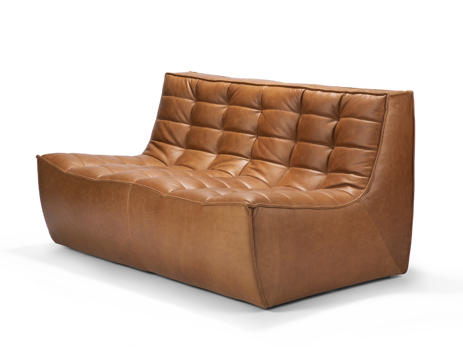 Ethnicraft - N701 Sofa - 2 Sitzer, Leder