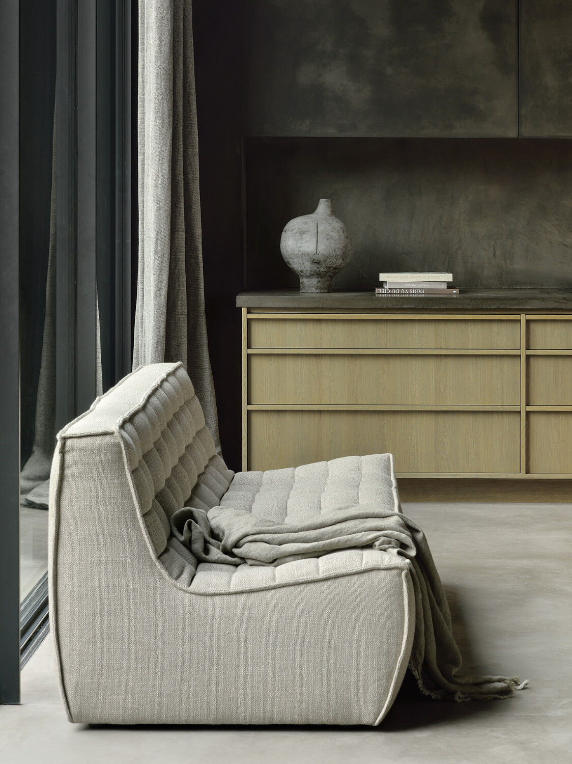Ethnicraft - N701 Sofa - 3 Sitzer, Beige