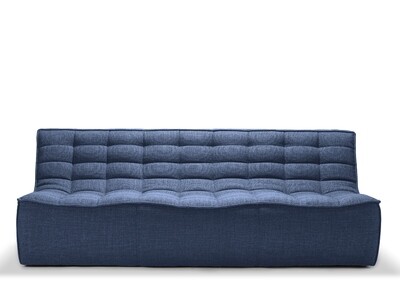 N701 Sofa - 3 Sitzer, Blau