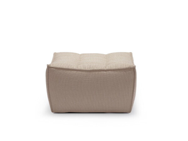 Ethnicraft - N701 Sofa - Polsterhocker, Beige