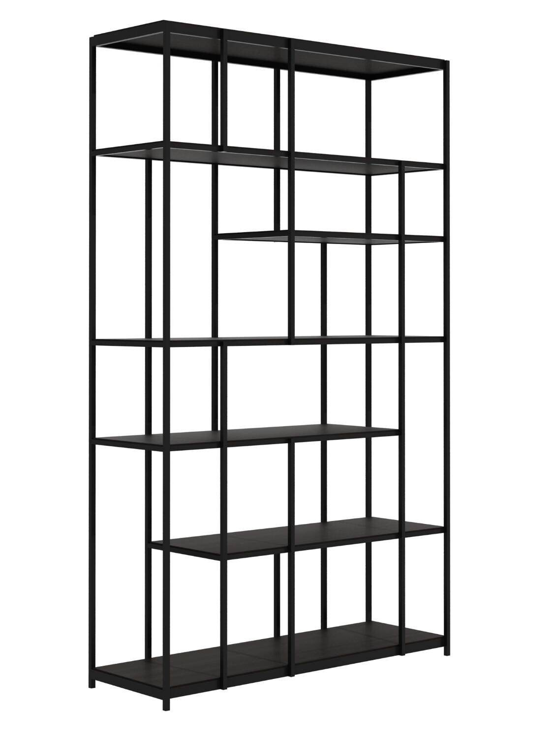 Ethnicraft - Studio Regal - Teak, Schwarz