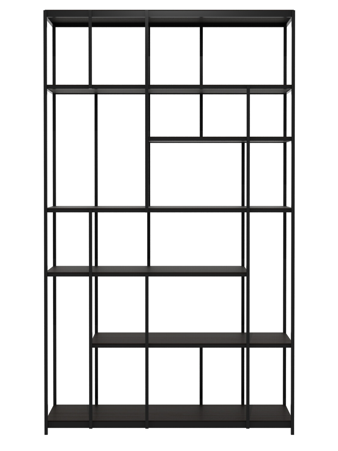 Ethnicraft - Studio Regal - Teak, Schwarz