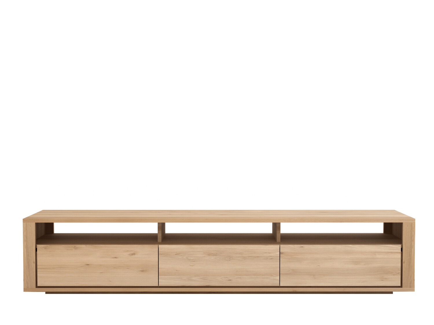 Ethnicraft - Shadow TV Anrichte - Eiche, Breite: 210cm